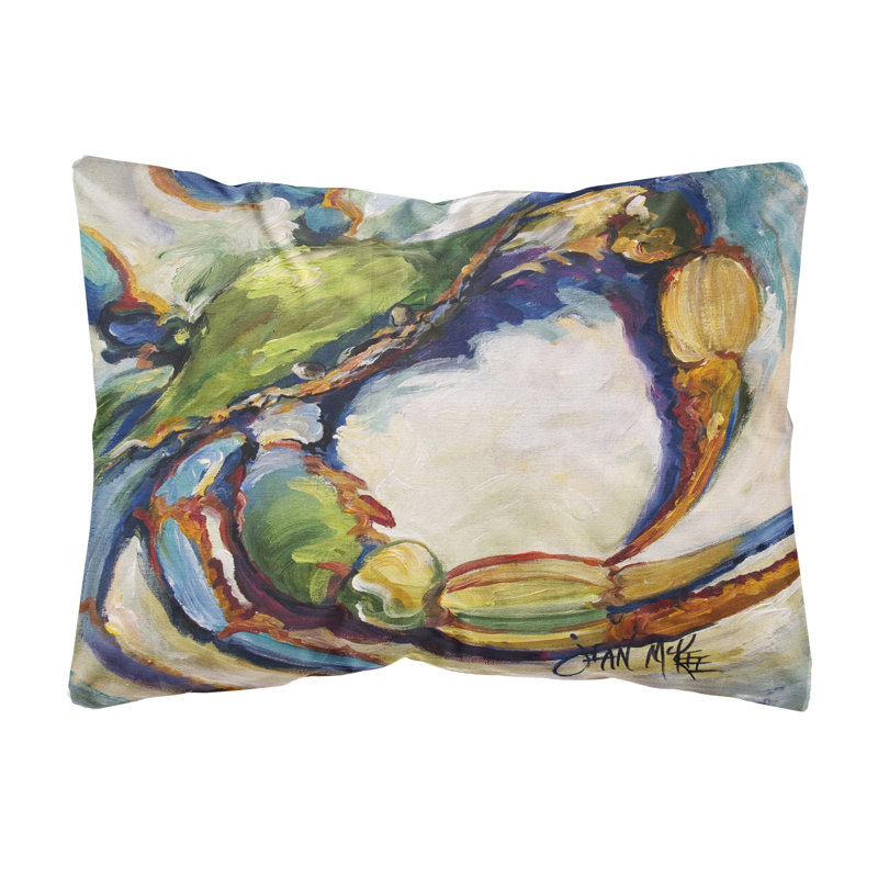 Coussin intérieur/extérieur bleu crab