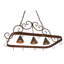 Elana Handcrafted 3 Light Pot Rack