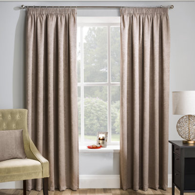 Armington Pencil Pleat Light Reducing Thermal Curtain