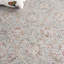 Tapis oriental gris / rouille en laine / coton touffeté à la main Georgiana-413702529