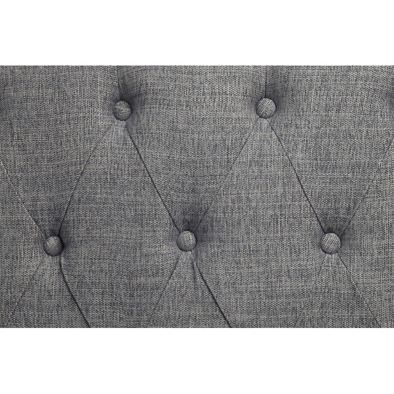 Causeuse en tissu Florian avec 3 coussins
