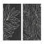 «Minimalist Botanical Line with Palm Leaves III», ensemble de 2 peintures-804686446-804686447