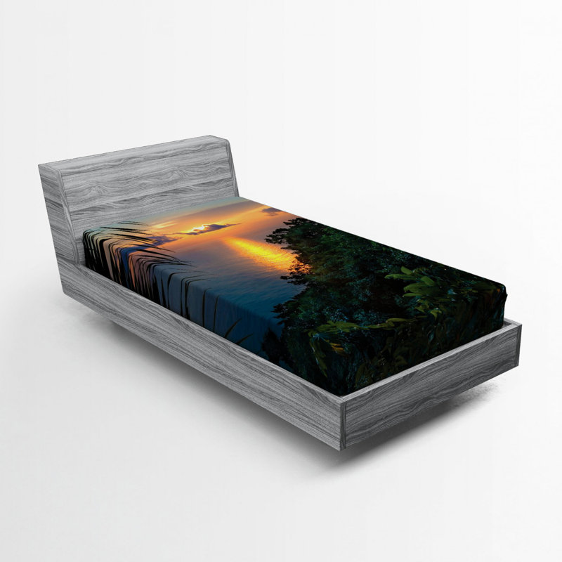 Microfiber Fitted Sheet, Twin Fitted Sheet