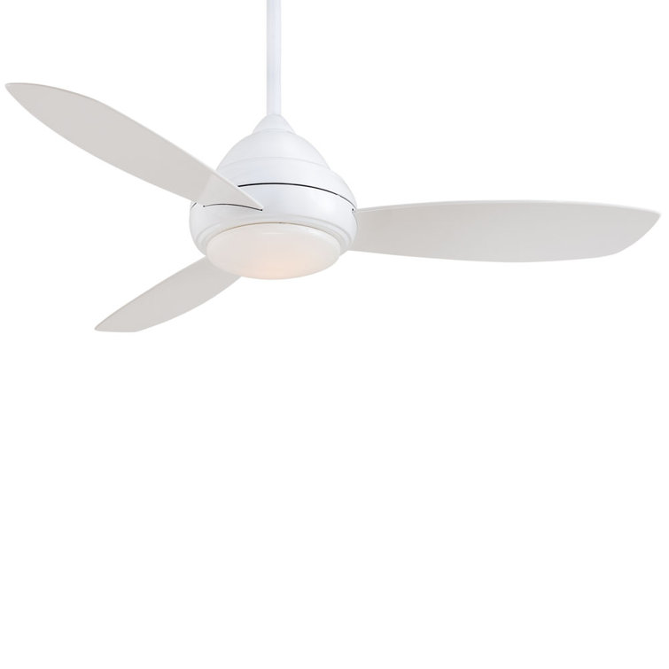 52" Concept I 3 - Blade Propeller Ceiling Fan with Remote Control and Light Kit Included