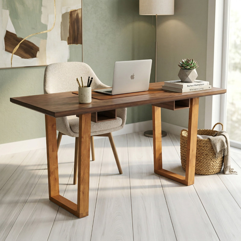 Bureau réversible Abirad, Chêne