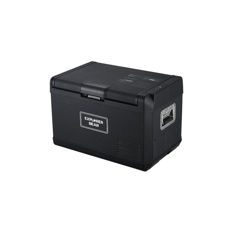 Explorer Bear 40L Black Metal Electric Cooler
