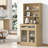 61.5'' Kitchen Pantry with Drawer and Storage Cabinet