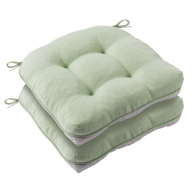Chair Cushions For Dining Chairs,  Indoor/Outdoor Waterproof Chair Seat Pads, 15.5"X15.5"X4"