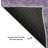 Premium Machine Washable Prisco Purple Rug-1229674029