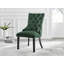 Scottsmoor Halo Dining Table Set in Modern High Gloss with 4 Luxury Velvet Dining Chairs