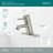 Precept Single-handle Bathroom Faucet with Drain Assembly-56547363