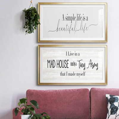 " Simple Beautiful Life " 2 - Pieces