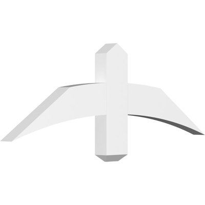 Bellingham Signature Urethane Gable Bracket, Primed Tan
