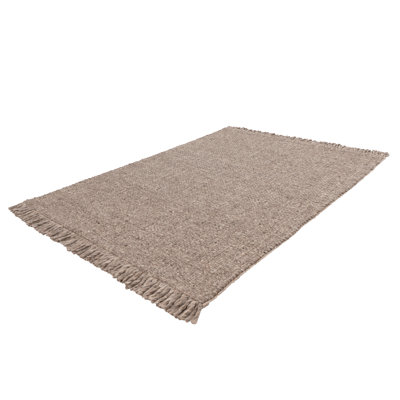 Dendron Solid Colour Hand Woven Area Rug