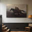 Eastman Johnson «A Ride for Liberty - The Fugitive Slaves» - Art mural sur toile tendue de qualité musée-1334309650
