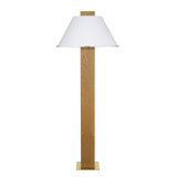 Craftsman Wood Floor Lamp, Natural Oak