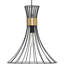 Luminaire suspendu en métal Mid-Century moderne à une lumière-555418900