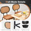 Counter Stool with Metal Frame-1330750300