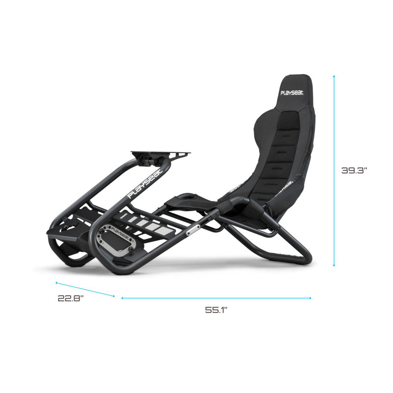 Playseat Trophy Lightweight Carbon Quality Steel Racing Simulator Cockpit with Innovative ActiFit™ Fabric and Open Cockpit Design