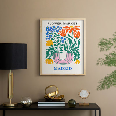 Matisse X, reproduction encadrée - Bois massif