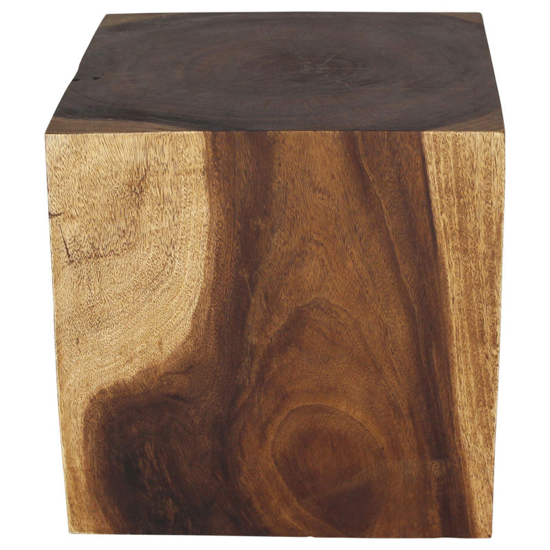 Table de bout Motyka, Bois brun