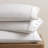 4 Pieces Queen Cotton Sheet Set,Grey+White