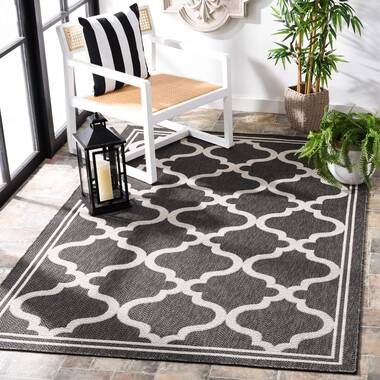 Black Outdoor Rugs, Washable Area Rugs