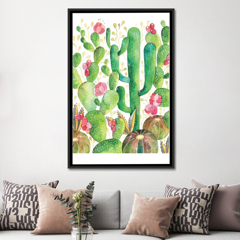 « épiphytes », reproduction d’art sur toile, H 60 po x l 40po x P 1,5 po, Toile tendue, Pas de tapis