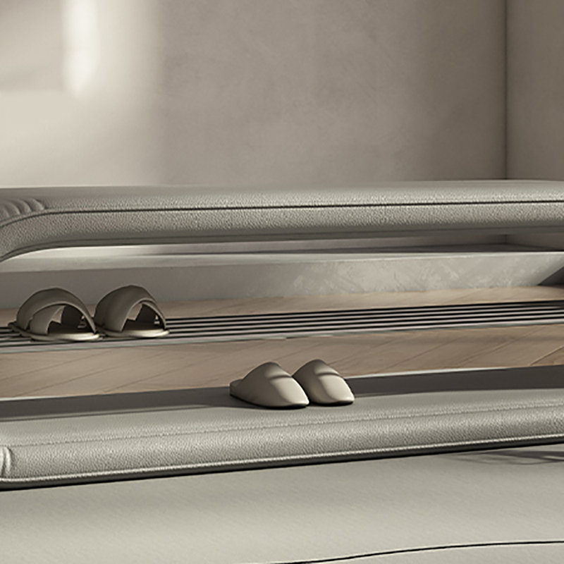 47.2'' Shoe Storage Bench, Gray