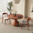 Ikerne 4 - Person Round Solid Wood Dining Set-37892309-53036856