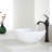 Ceramic Ceramic Circular Vessel Bathroom Sink-5991495