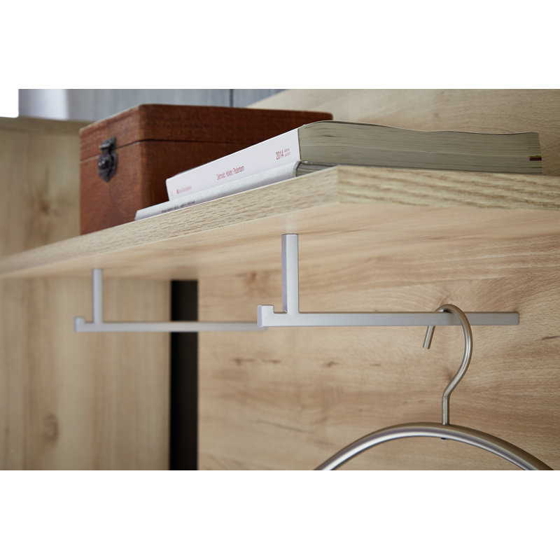 Derron Plastic Wall 4 - Hook Wall Mounted Coat Rack