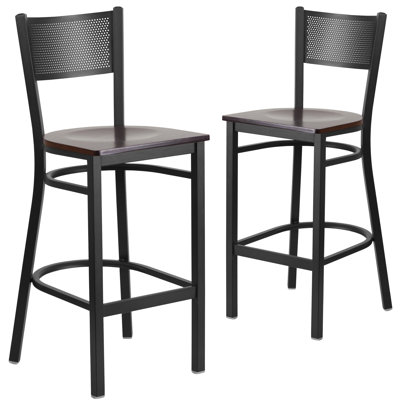 Tabouret de bar en métal Miranda