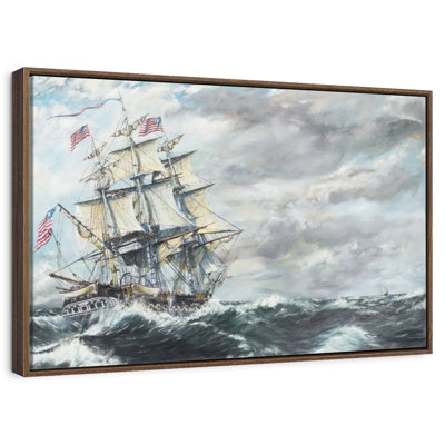 USS Constitution Heads For Frigate Guerriere