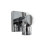 TOTO® Wall Outlet For Handshower, Square, Polished Chrome - TBW02013U#CP