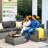 Baili 6 - Person Patio Conversation Set with Cushions-94284198