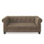 Lit rectangulaire pour petits et moyens chiens, canapé-lit surélevé durable, tissu en lin moderne et tendance