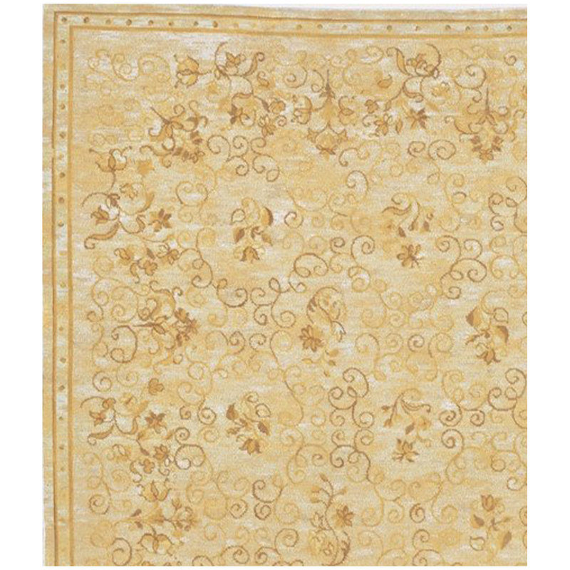 ASRS60240BEBE Hand Knotted Wool Area Rug, Rectangle 11' x 16'