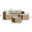 Luzi 4 - Person Garden Lounge Set with Cushions