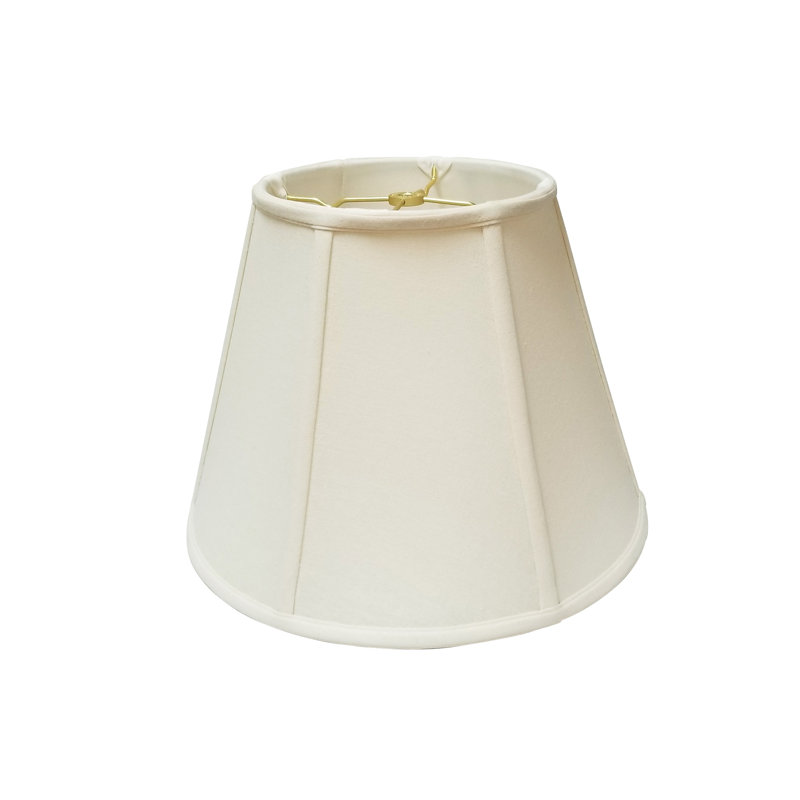 Linen Empire Lamp Shade, Eggshell/Off White, 14" H x 18" W x 18" D