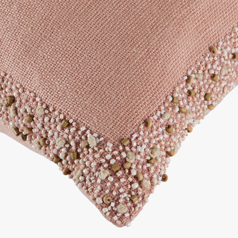 Coastal Breeze Serafina Pillow Cover & Insert, Blush