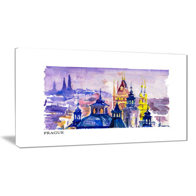 " Prague Vector Illustration "