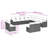 Vidaxl Garden Sofa Set, Dark