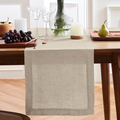 Sonoma - 100% Pure Linen Table Runner (Pre-Washed)
