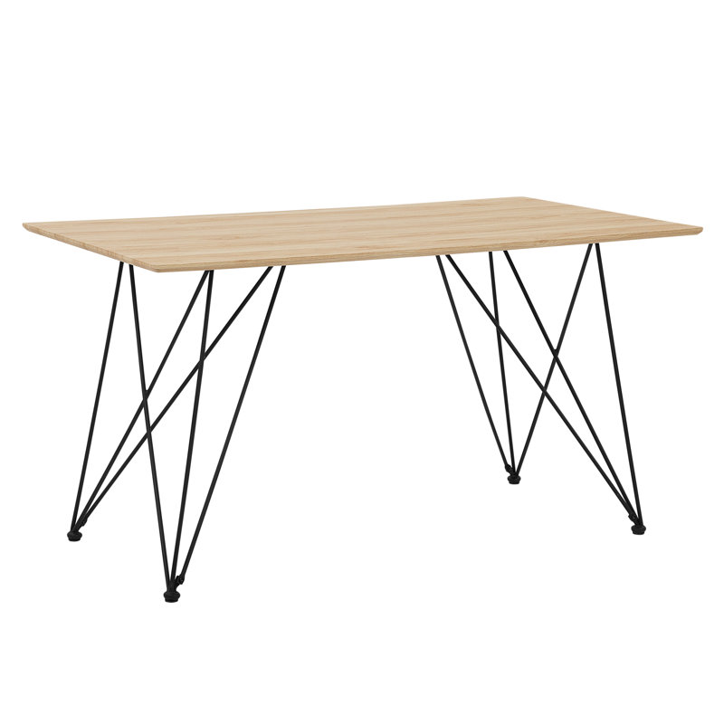 Buhl Metal Base Dining Table