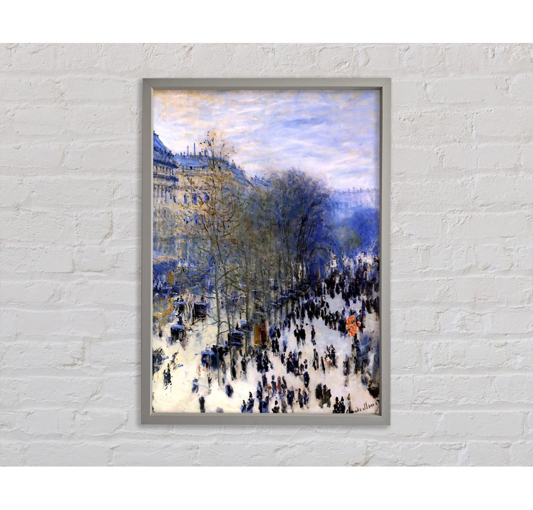 Monet Boulevard Des Capucines - Druck