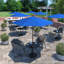 Parasol de marché 7 pi 6 po Jullieta-28790547