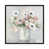Toile avec cadre gris