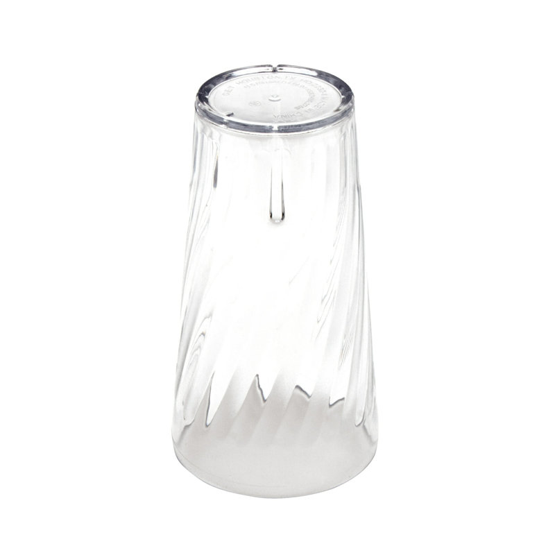 GET Gobelets en plastique incassables et sans BPA Tahiti, 24 onces, bleu (ensemble de 12), Contenant alimentaire, Transparent
