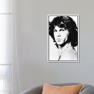 Jim Morrison Pose I by Radio Days - Print on Canvas